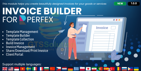 Invoice Builder module for Perfex CRM