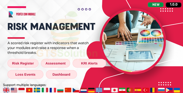 Risk Management for Perfex CRM - ERM Register, KRI Alerts & Heatmap